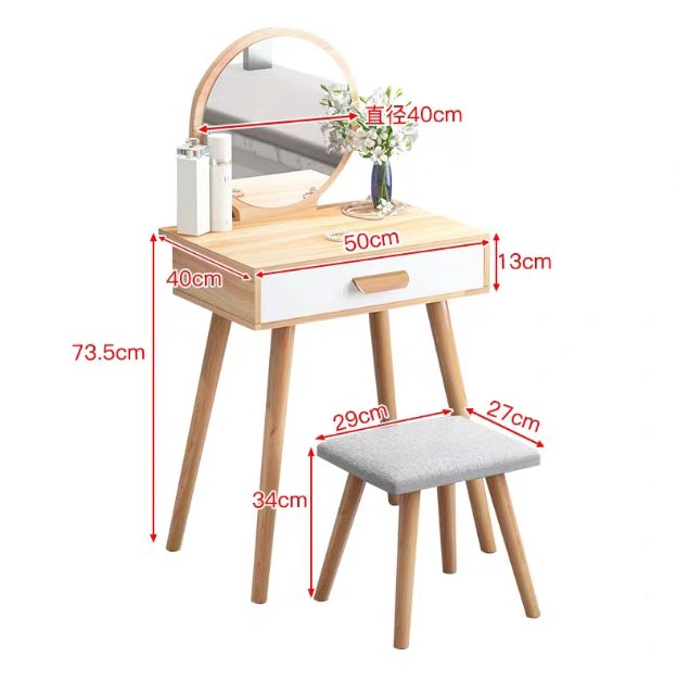 Bàn trang điểm kèm ghế | BigBuy360 - bigbuy360.vn