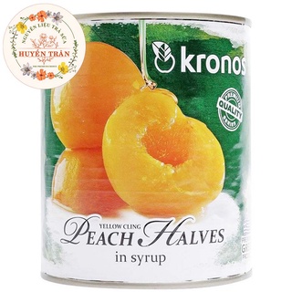 Đào Ngâm Kronos Lon 820g