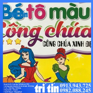 ✅ 𝑭𝒓𝒆𝒆𝒔𝒉𝒊𝒑 ✅BÉ TẬP TÔ MÀU CÔNG CHÚA