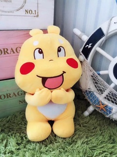 Gấu ôm so cute