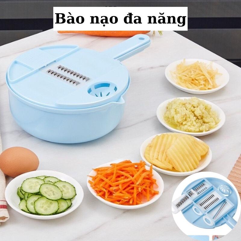 Bộ Dụng Cụ Nạo Bào Rau Củ Quả Đa Năng Siêu Tiện Lợi An Toàn Không Lo Đứt Tay