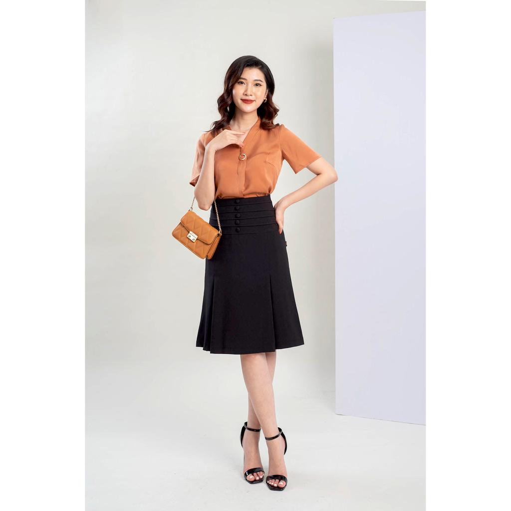Zuýp A Cạp Viền MMOutfit M-JU021120005