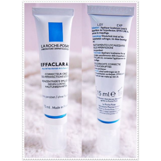 Kem hỗ trợ giảm mụn Chuyên Biệt La Roche-Posay Effaclar A.I 15ml | BigBuy360 - bigbuy360.vn