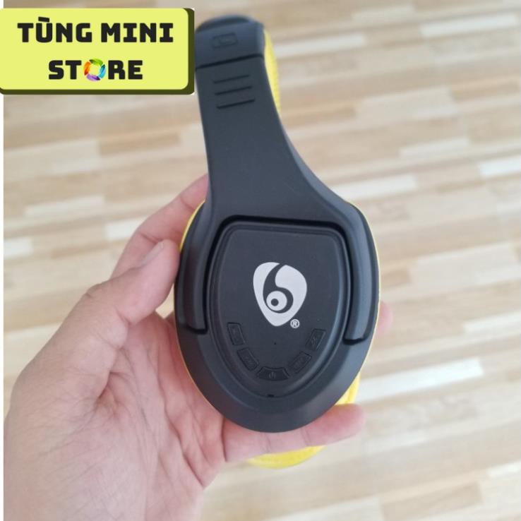 Tai Nghe Chụp Tai Bluetooth Kết Nối Không Dây Chơi Game Nghe Nhạc Đệm Casu Êm Tai