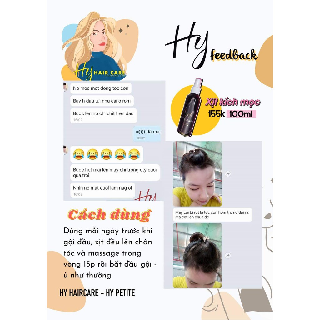 Tinh Dầu Mọc Tóc Hyy Chiết Xuất Tràm Trà giúp tóc dày dài hơn