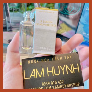 Nước hoa mini hermes le jardin de monsieur li 7,5ml