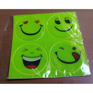 Miếng dán phản quang mặt cười
