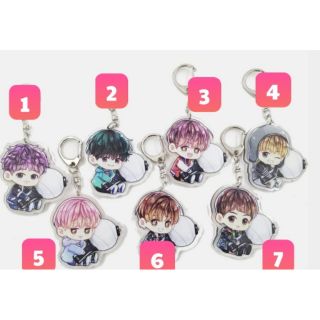 [ Sẵn] Móc khóa chibi BTS