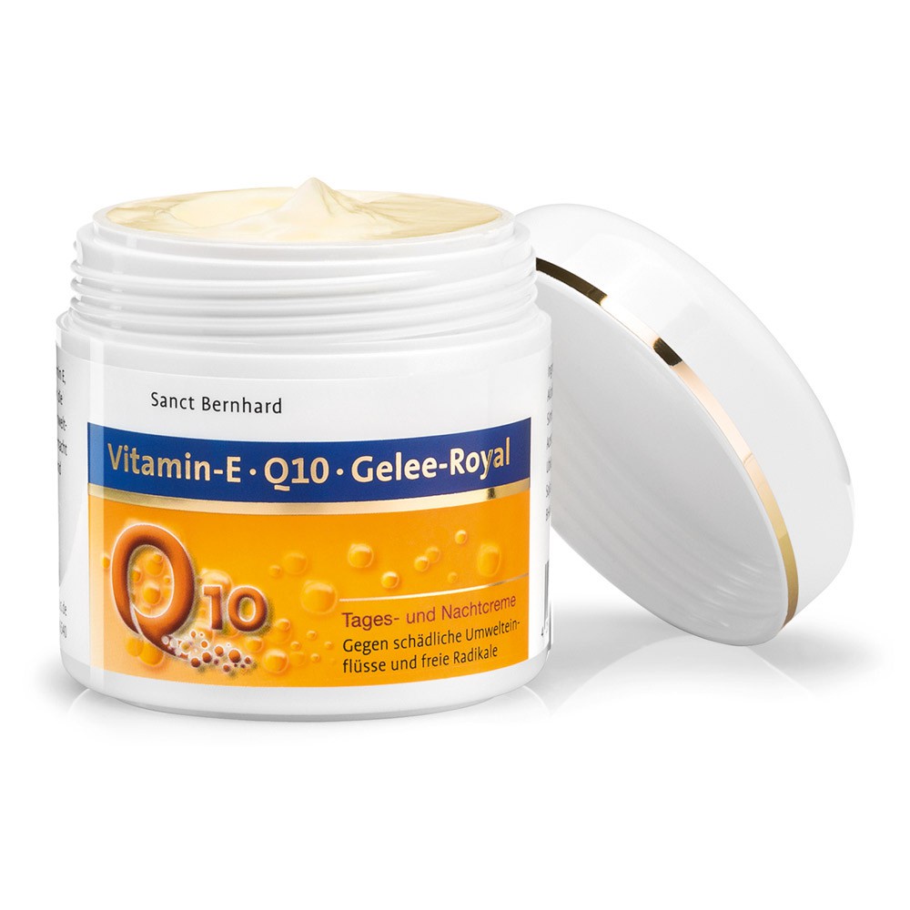 Kem dưỡng da chuyên sâu Vitamin E - Q10 Chính hãng Sanct Bernhard Đức 100ml