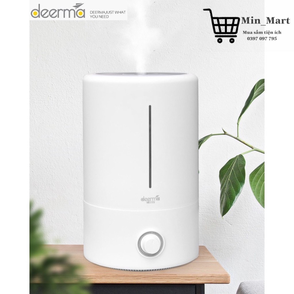 Máy Phun Sương Tạo Độ Ẩm Deerma F628 Khuếch Tán Tinh Dầu Dung Tích 5 Lít Công Suất 25W - Hàng Có Sẵn, Có Bảo Hành