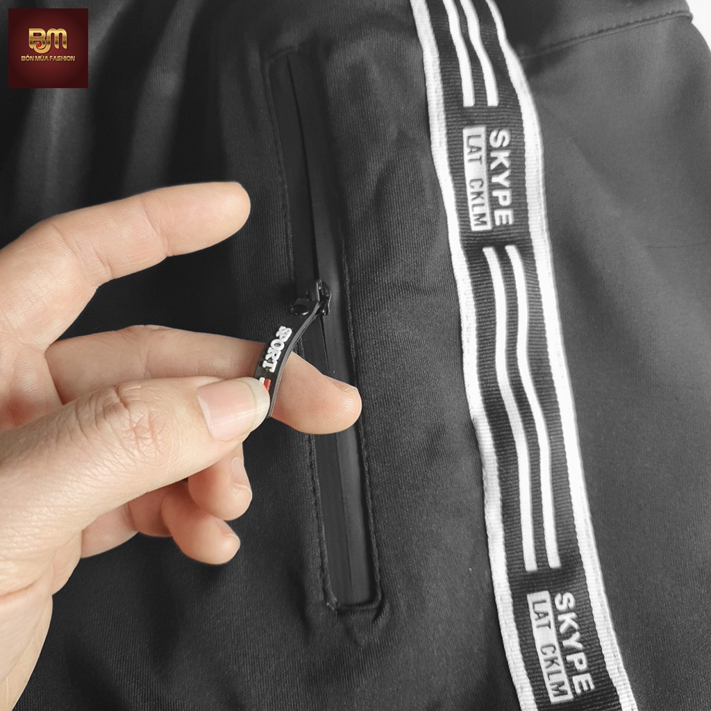 Quần Short Nam Thun 1 Viền Sọc Nhiều Hình, Mã QS502 | BigBuy360 - bigbuy360.vn