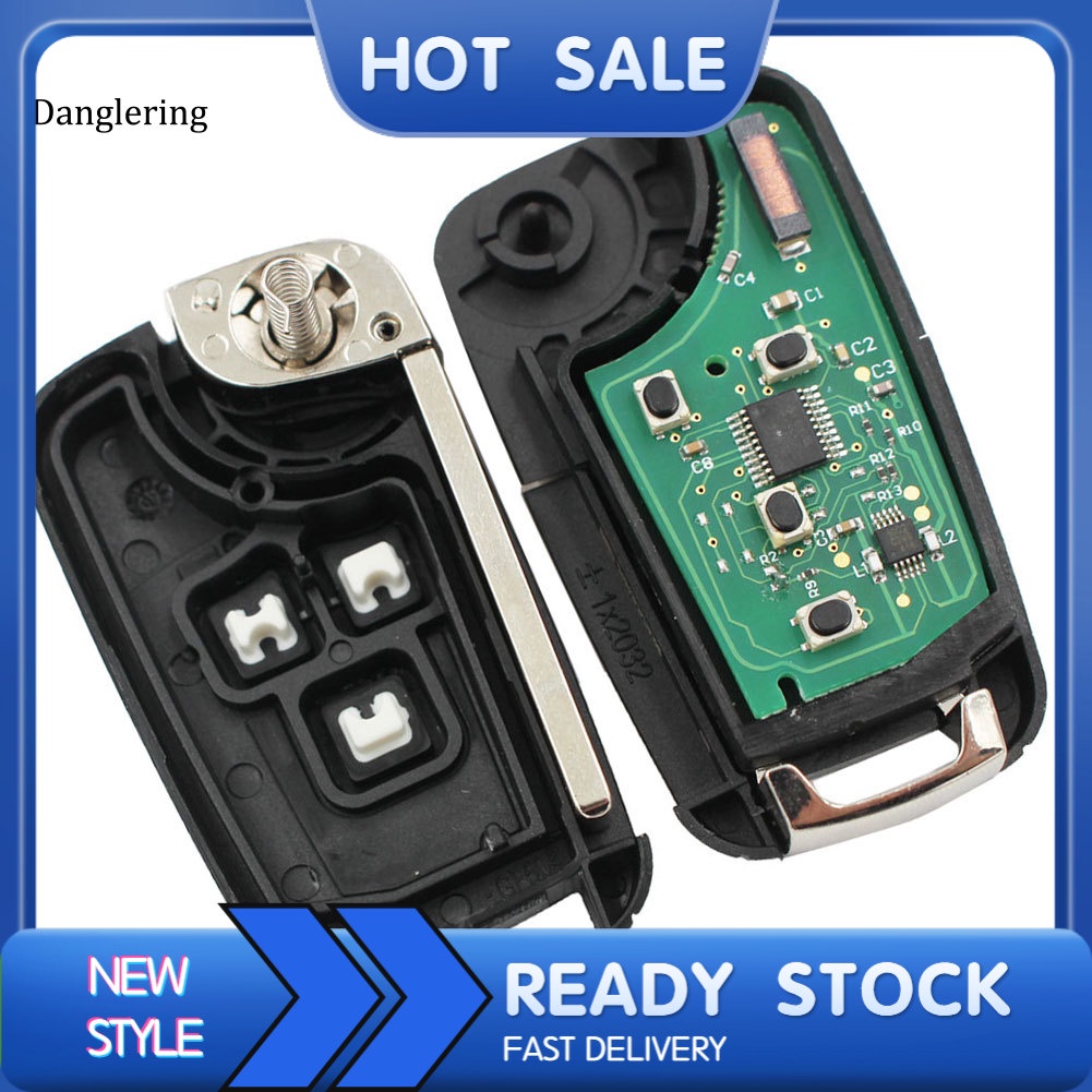 Chìa Khóa Điều Khiển Từ Xa Chip ID46 3 Nút 434MHz Cho Chevrolet Cruze Aveo Orlando