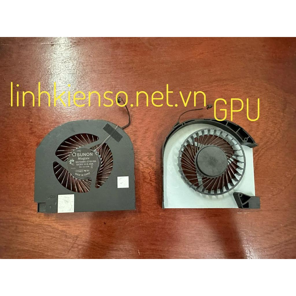 Fan quạt Dell Precision 7730 M7730 7740 M7740 CPU GPU mới