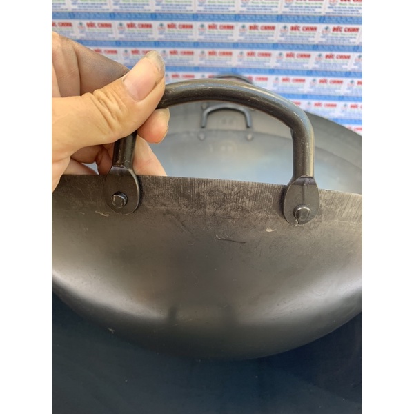 Chảo thép carbon 2 quay sắt hiệu welycook