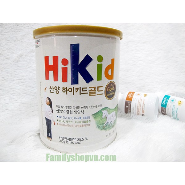 SỮA DÊ HIKID HÀN QUỐC 700G