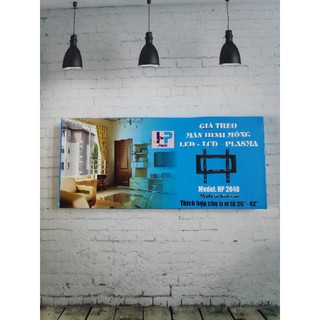 Giá Treo Tivi LED thẳng sát tường cho Tivi Từ 26 đến 42 Inch