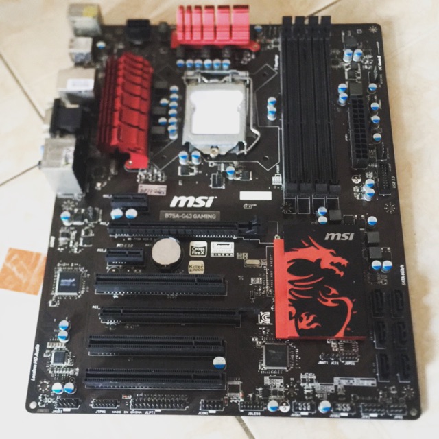 Main MSI B75 G43 Gaming không chặn