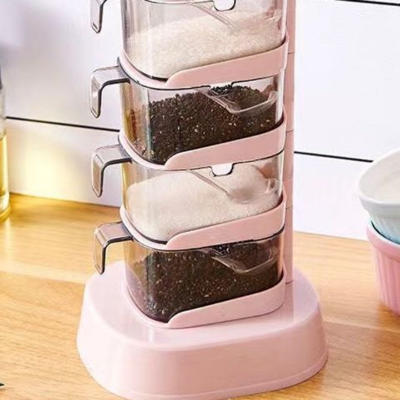 Hộp Đựng Gia Vị Đa Chức Năng Tiện Dụng Cho Nhà Bếp