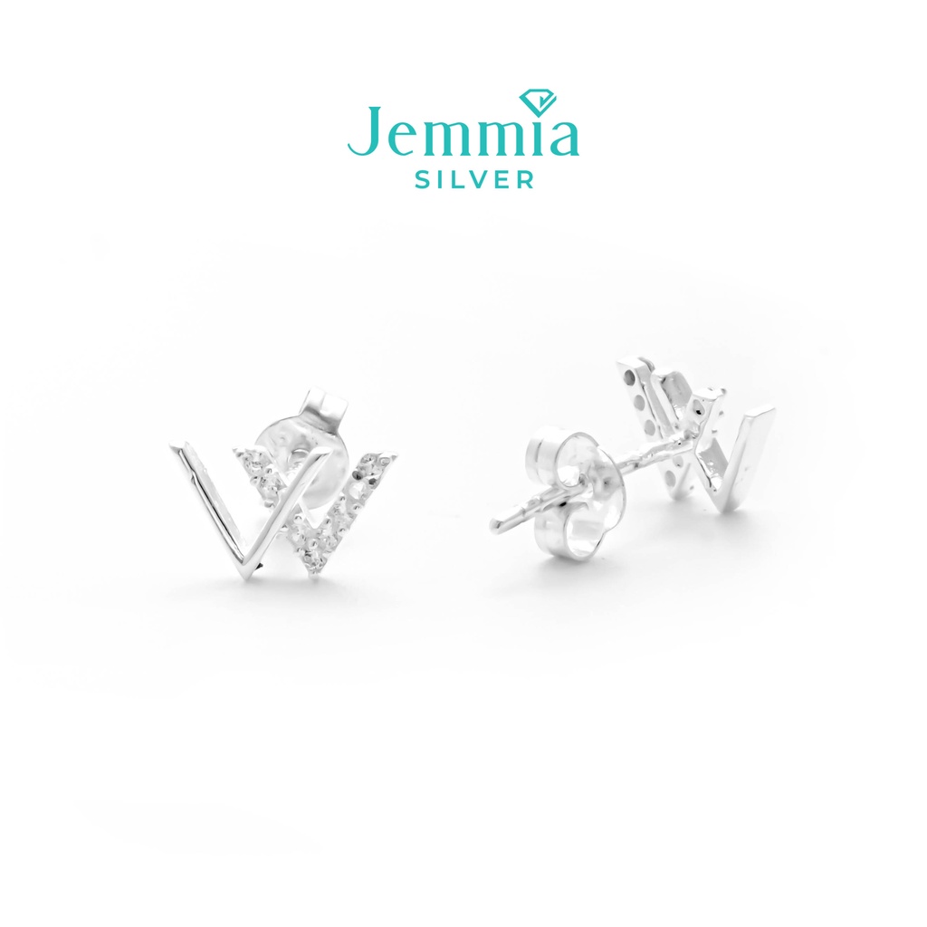 Bông tai bạc Jemmia W - JM4009