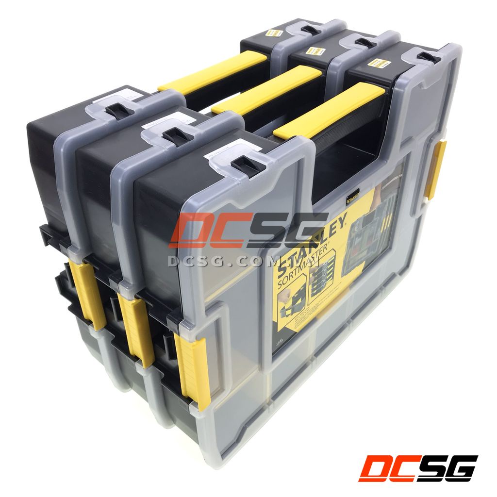 Hộp nhựa đựng mũi khoan, ốc vít 14 ngăn Stanley 1-97-483 | DCSG