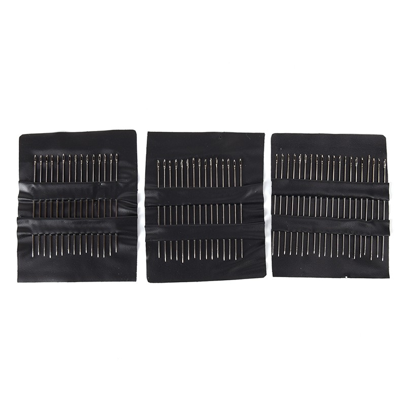 1 Bộ 55 Cây Kim Khâu Bằng Thép Không Gỉ DIY Phong Cách Mới