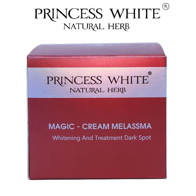 KEM NGỪA NÁM MAGIC PRINCESS WHITE HỘP 20G