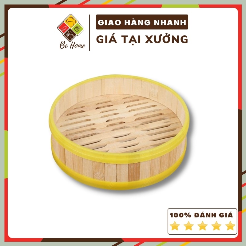 Xửng Hấp Tre Gỗ Cao Cấp - 6 Kích Thước - Thân Thiện Với Môi Trường - Gọn Nhẹ BEHOME