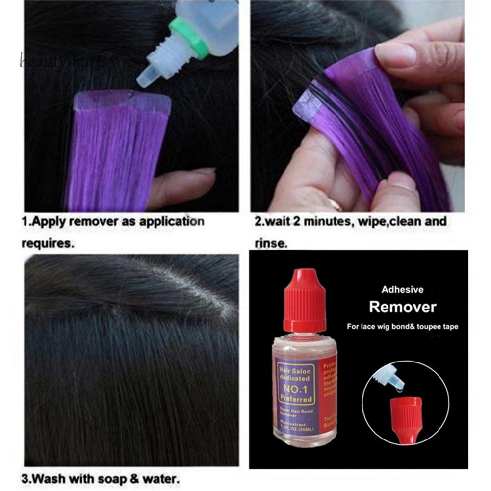 [Hàng mới về] Dung dịch tẩy keo dán tóc giả chuyên nghiệp chất lượng cao