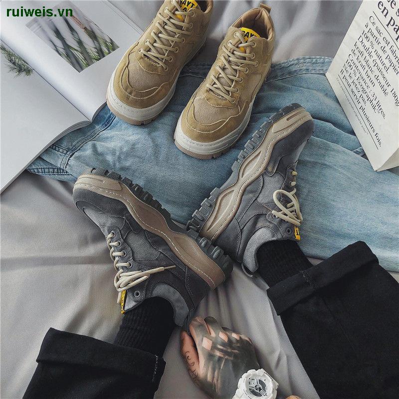 Giày thể thao đế dày phong cách Hàn Quốc thời trang năng động cho nam