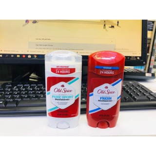 Lăn khử mùi nam Old Spice High Endurance Deodorant Long Lasting Stick Pure Sport 85g - USA