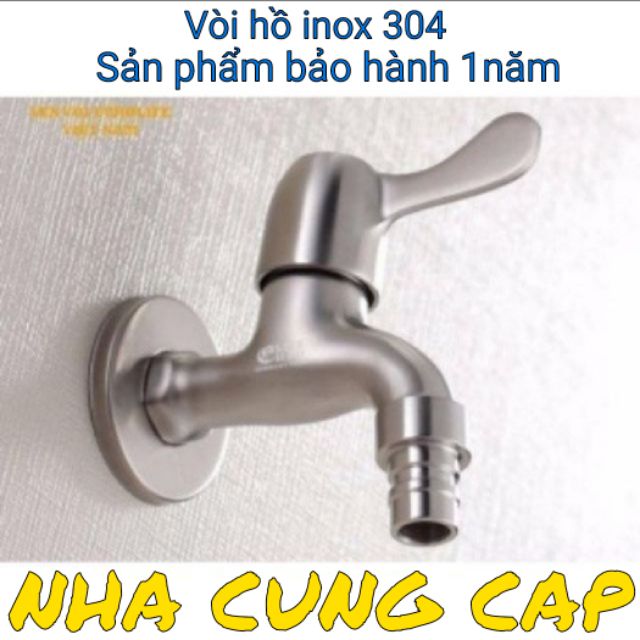 (GIÁ HỦY DIỆT) VÒI INOX 304