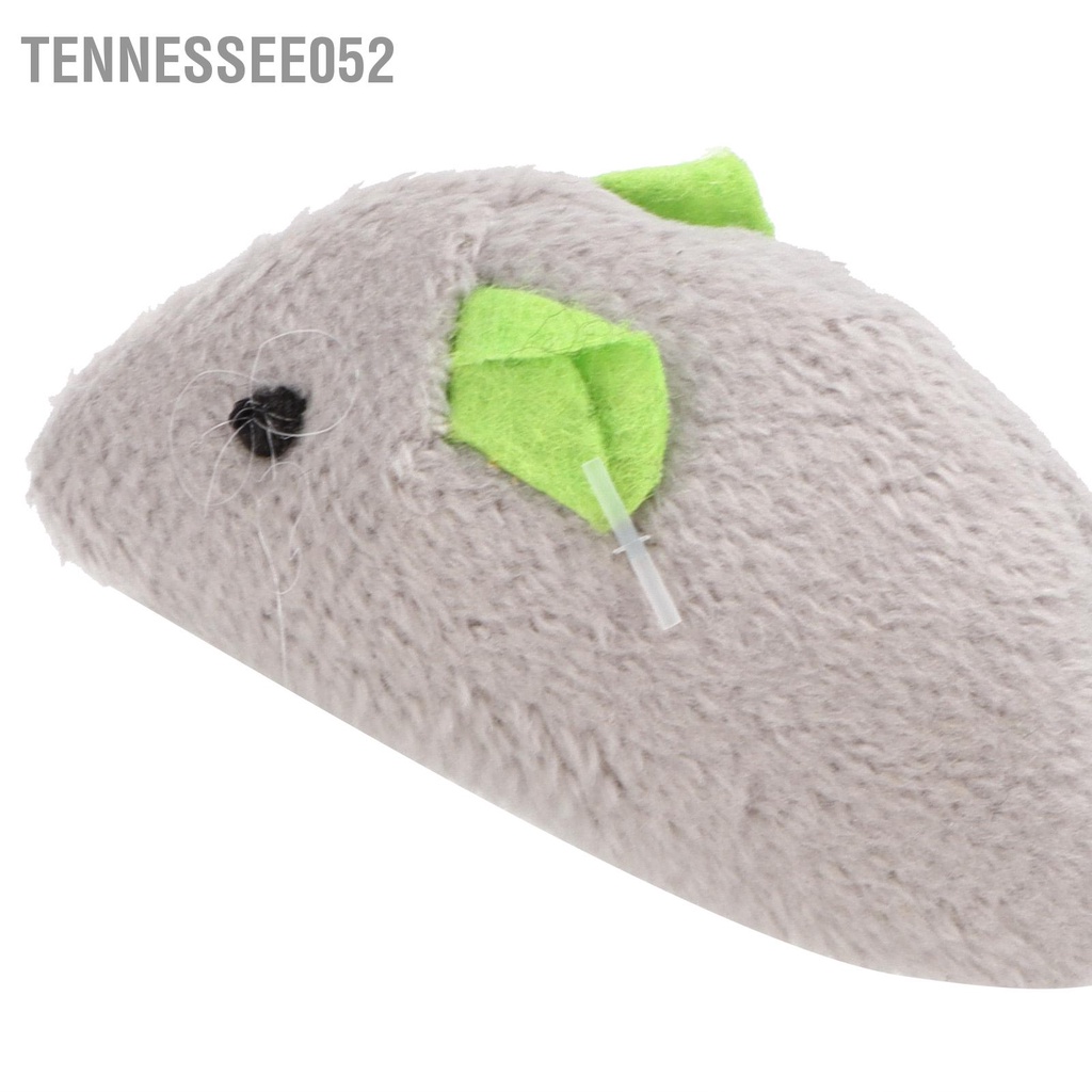 Tennessee052 Đồ chơi mô phỏng chuột sang trọng tương tác cho mèo trong nhà và con
