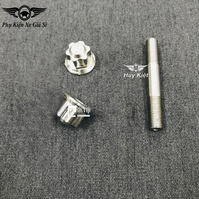 [Rẻ Vô Địch] - (3402) - Combo 2 Tán Salaya Titan Hoặc Trắng + Cốt Phuộc Gắn Xe Exciter 135, Exciter 150