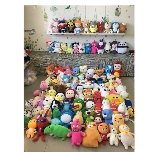 Set 5 gấu bông bất kì size 30cm