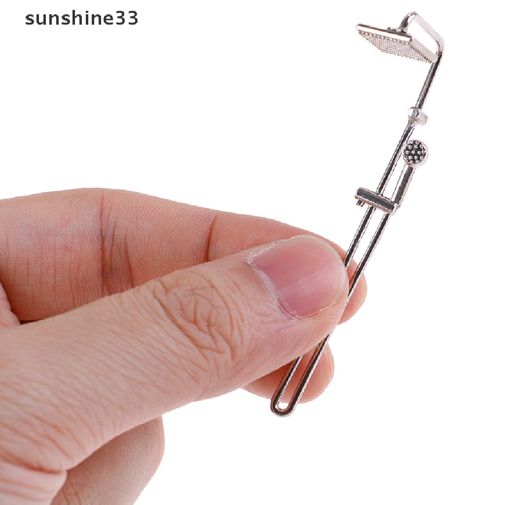 Vòi tắm hoa sen bằng hợp kim tỉ lệ 1: 12 trang trí nội thất nhà búp bê