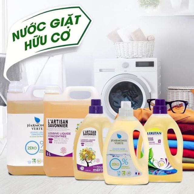 NƯỚC GIẶT HỮU CƠ OẢI HƯƠNG CỎ ROI NGỰA ARTISAN SAVONNIER 1,5L và 5L