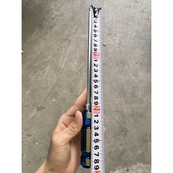 Tua vít 2 đầu 6x200mm cao cấp crossman đài loan