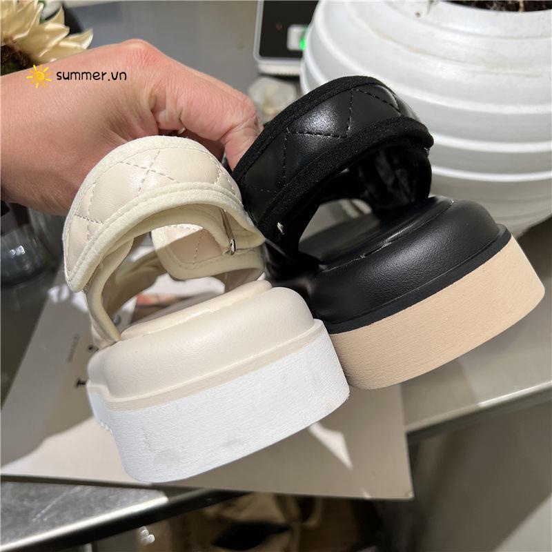 Sandal Thể Thao Đế Dày Phong Cách Thời Trang Mùa Hè Hàng Mới 2022 Dành Cho Nữ