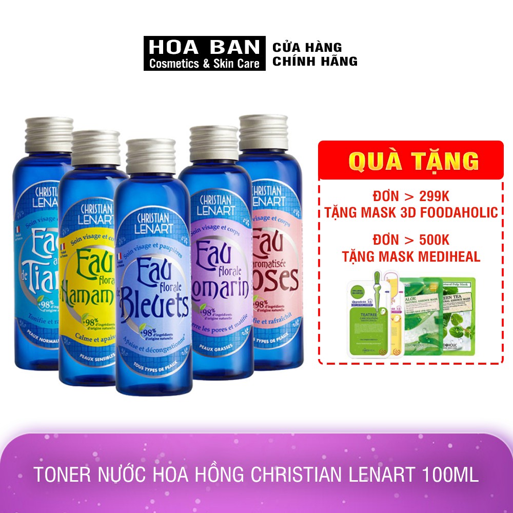 [Có Bill] Nước hoa hồng Christian Lenart 100ml