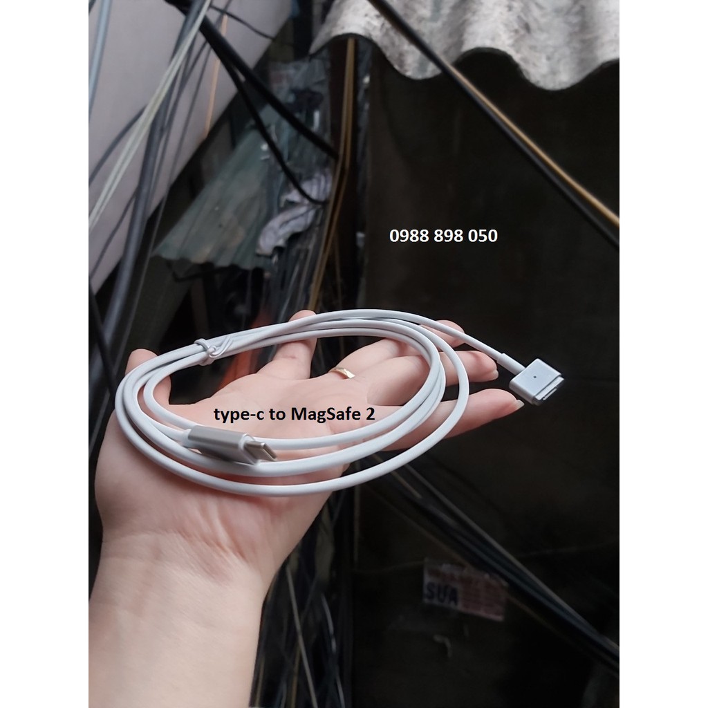 BÁN BỘ CÁP USB TYPE-C SANG CHÂN SẠC Macbook MagSafe LOẠI TỐT