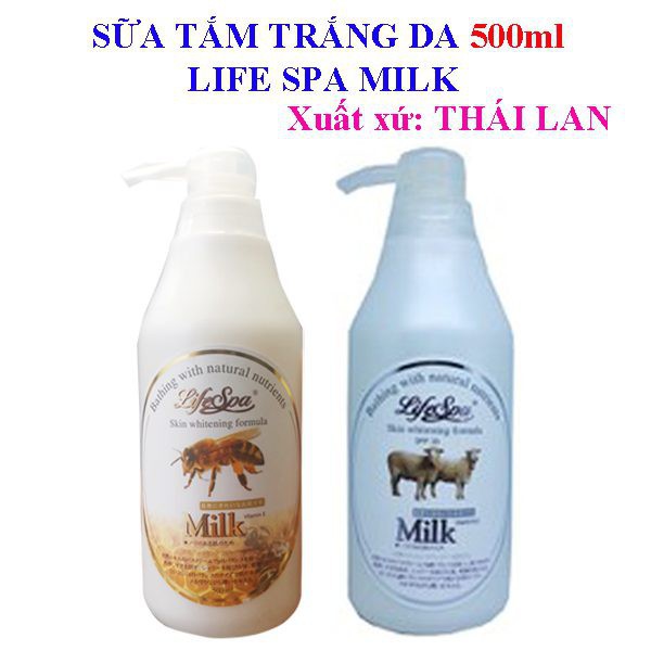 Sữa tắm trắng da Lifespa