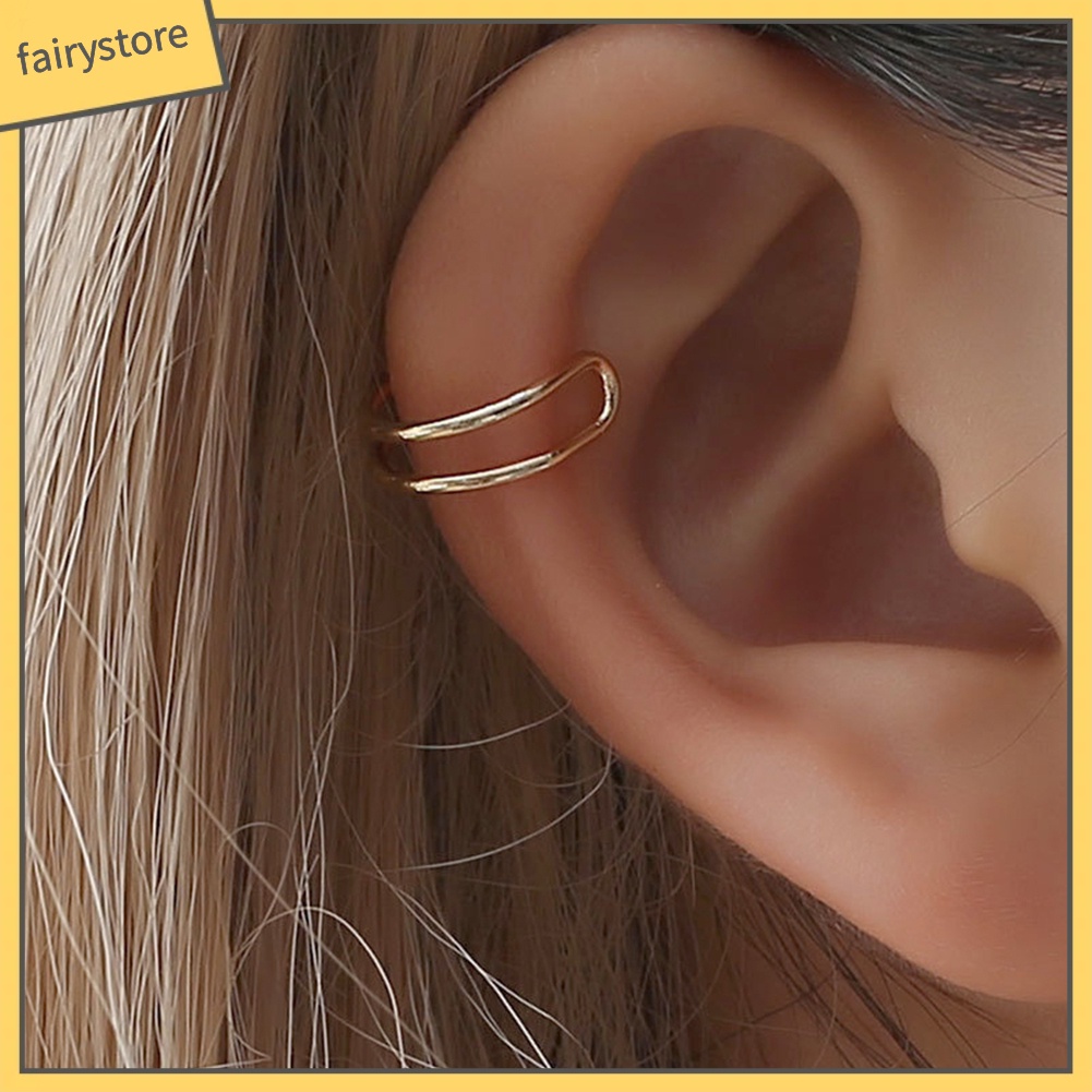 1 Khuyên Vành Tai Thiết Kế Tối Giản Cho Nữ