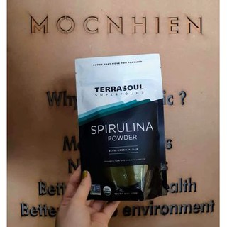 Bột tảo xoắn spirulina hữu cơ