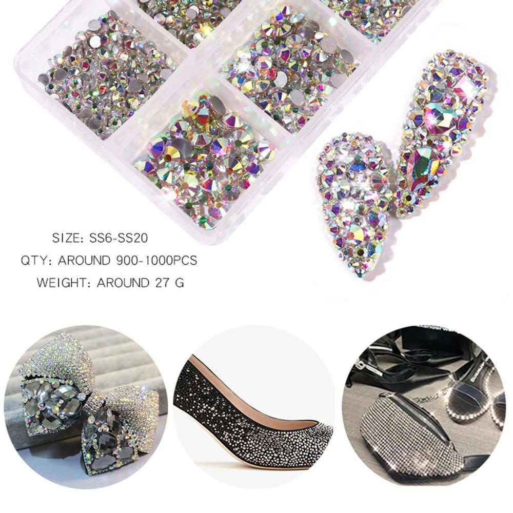 Móng Tay MAXG Tối Đa|Strass|Ly Thủy Tinh Không Nóng Chất Lượng Cao Kính
