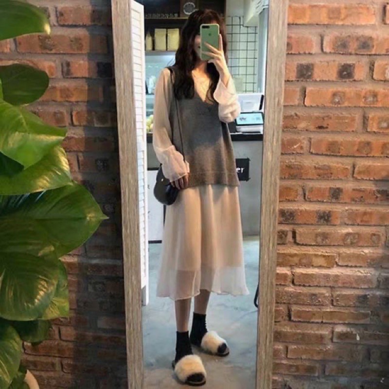 Set Đầm Gile (Sẵn)