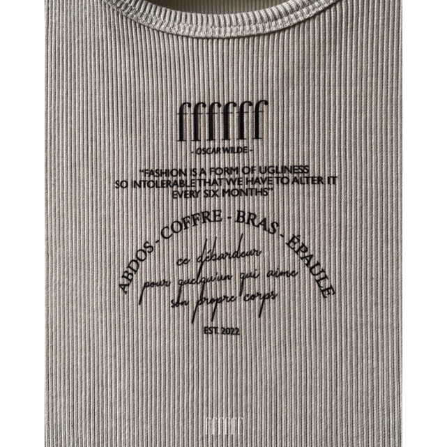 Áo ba lỗ - F Tank Top