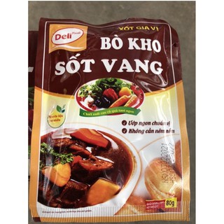Bò kho xốt vang deli 80g