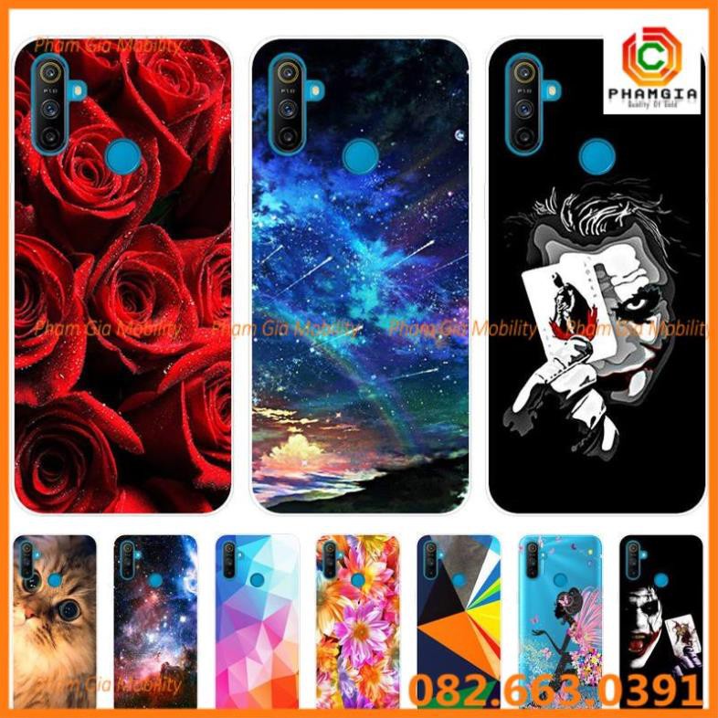 Ốp lưng tráng gương Realme C3 cường lực chống bể siêu sắc nét