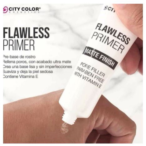 Kem lót Dạng Gel City Color Flawless Primer Matte Finish USA - Tuýp 27.2ml