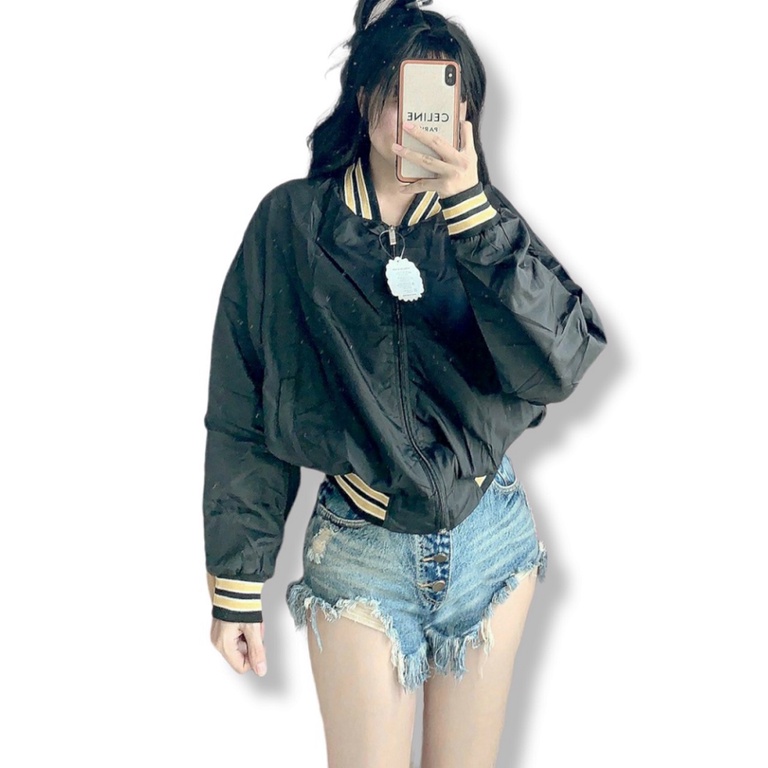 [ HÌNH THẬT SP SIÊU ĐẸP ] Áo Khoác Bomber Nữ STADIUM - ĐĂNG QUANG CLOTHER